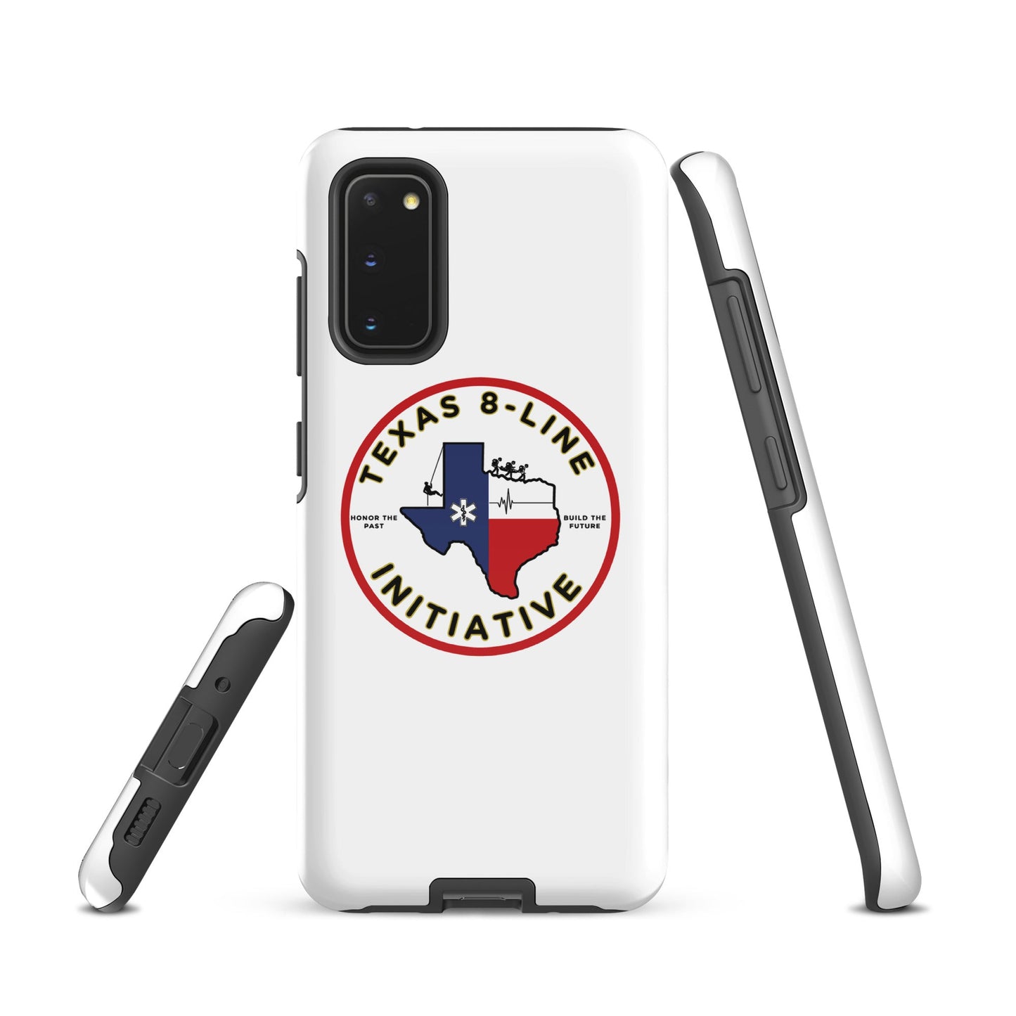 Tough Case for Samsung® | Texas 8 - Line Initiative | Badge Logo