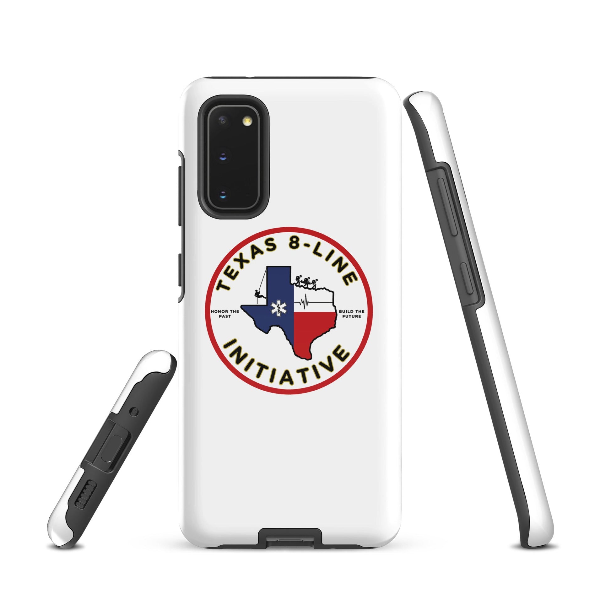 Tough Case for Samsung® | Texas 8 - Line Initiative | Badge Logo