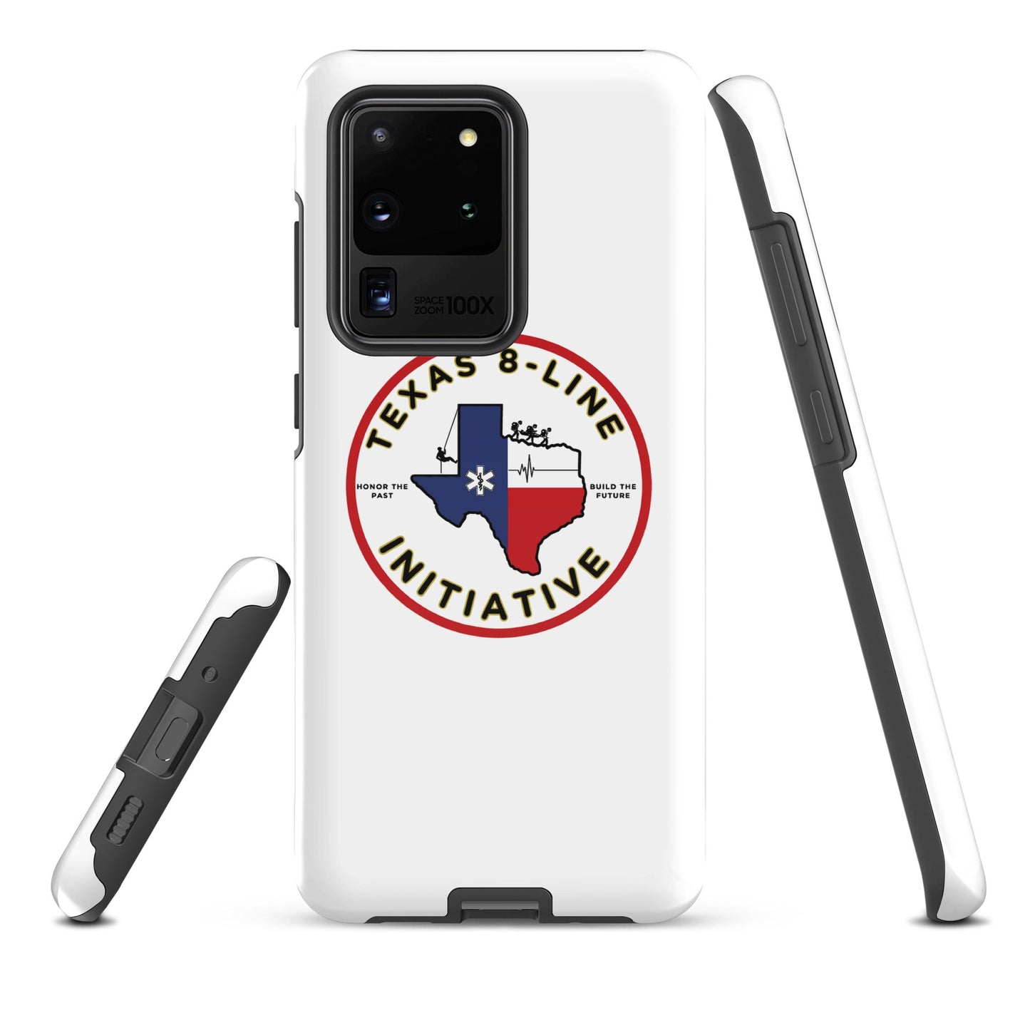 Tough Case for Samsung® | Texas 8 - Line Initiative | Badge Logo