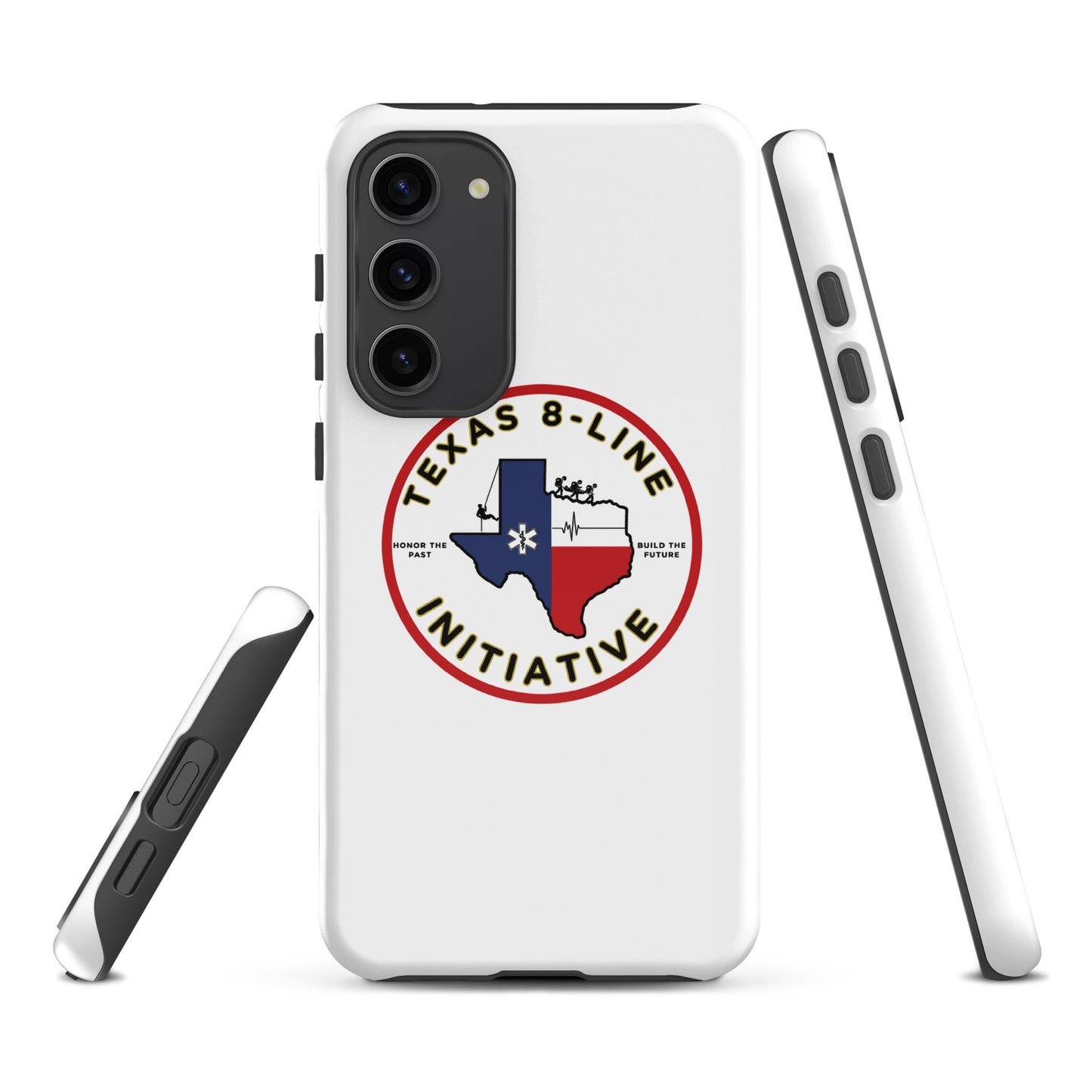 Tough Case for Samsung® | Texas 8 - Line Initiative | Badge Logo