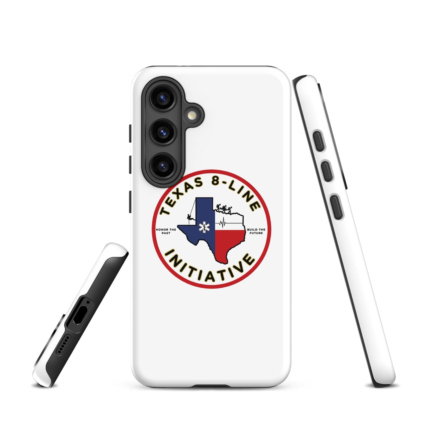 Tough Case for Samsung® | Texas 8 - Line Initiative | Badge Logo