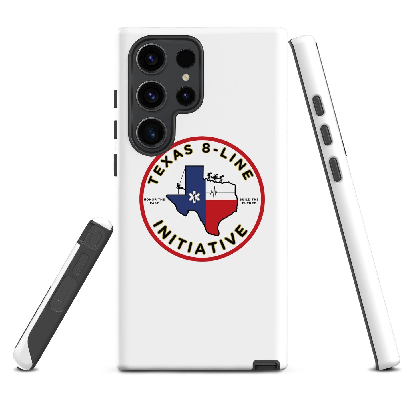 Tough Case for Samsung® | Texas 8 - Line Initiative | Badge Logo