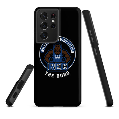 Tough Case for Samsung® | The Boro Brand | Wrestler Logo