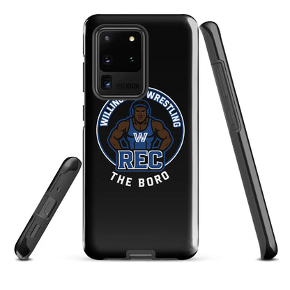 Tough Case for Samsung® | The Boro Brand | Wrestler Logo