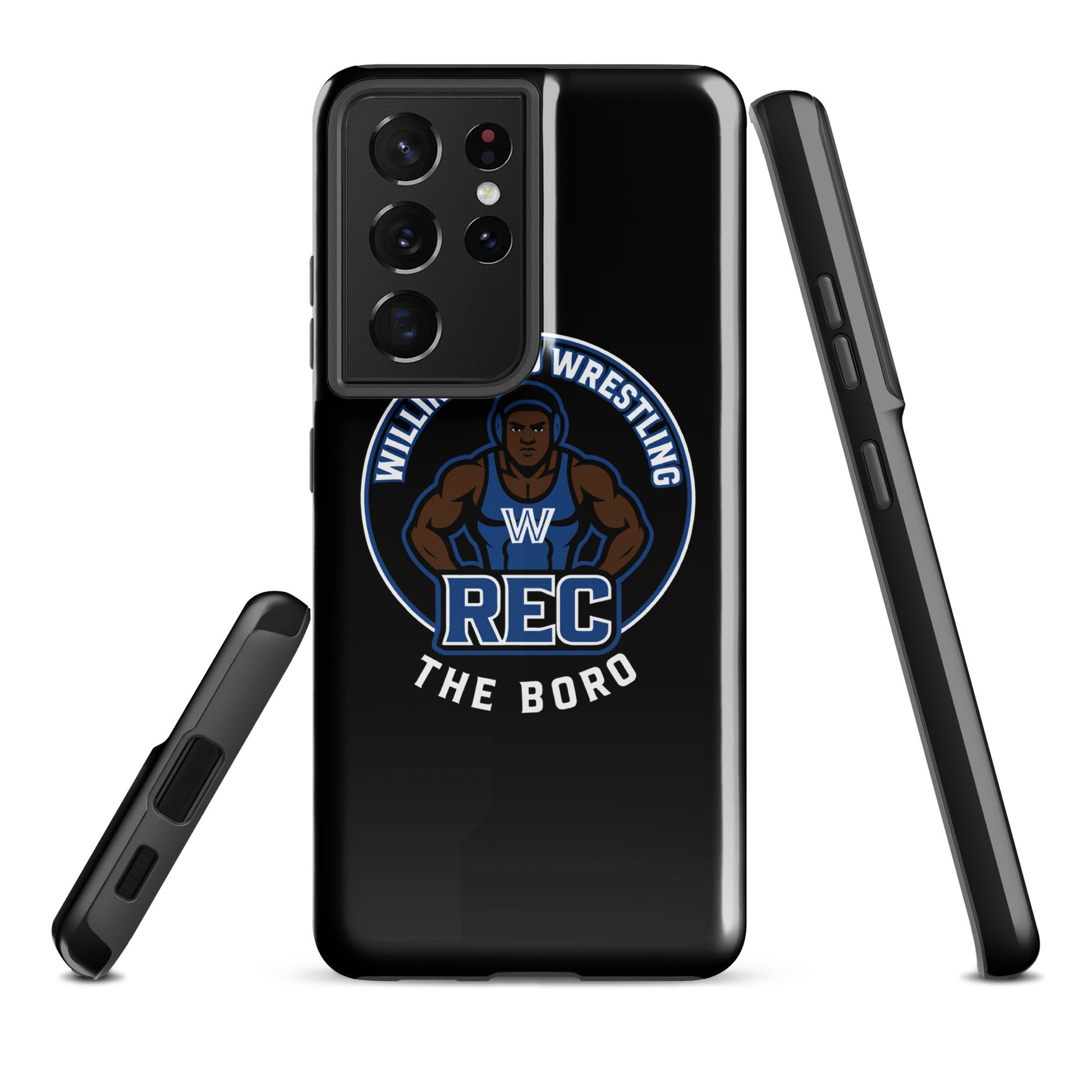 Tough Case for Samsung® | The Boro Brand | Wrestler Logo