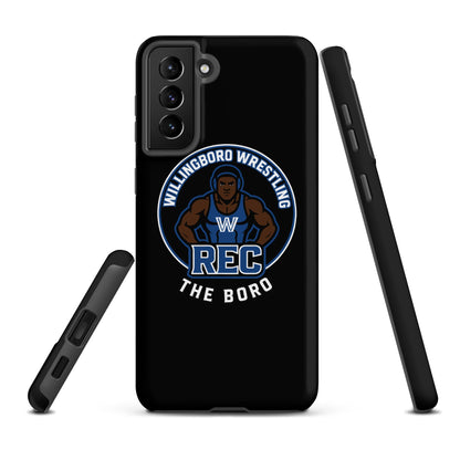 Tough Case for Samsung® | The Boro Brand | Wrestler Logo