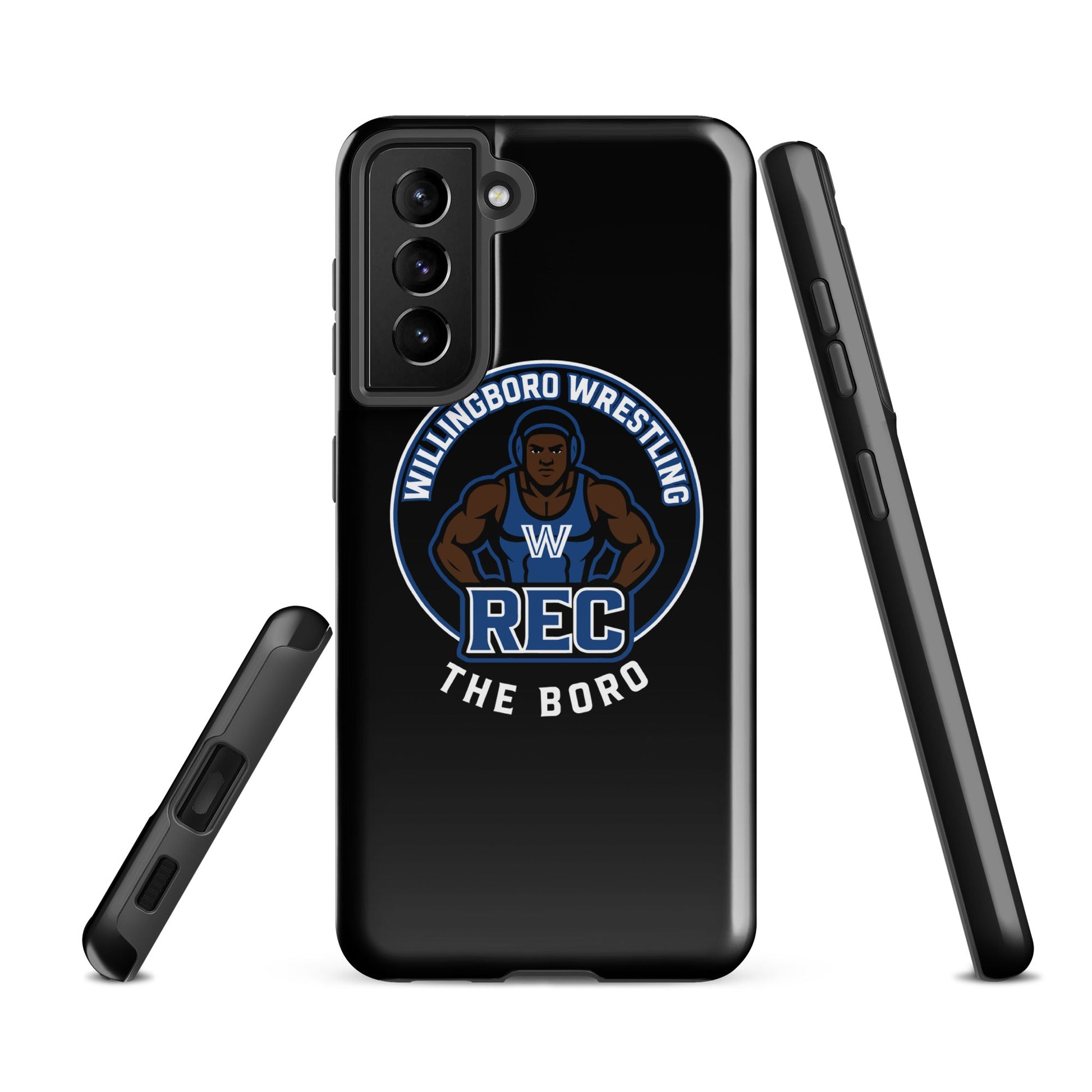 Tough Case for Samsung® | The Boro Brand | Wrestler Logo