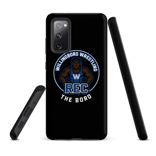 Tough Case for Samsung® | The Boro Brand | Wrestler Logo