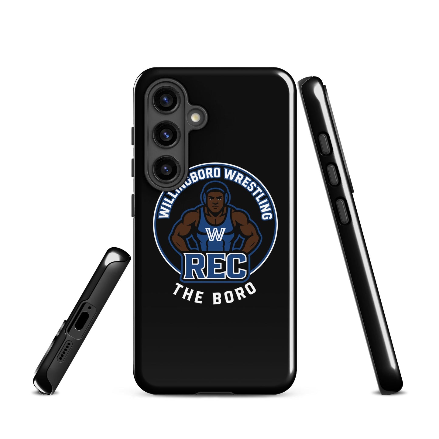 Tough Case for Samsung® | The Boro Brand | Wrestler Logo