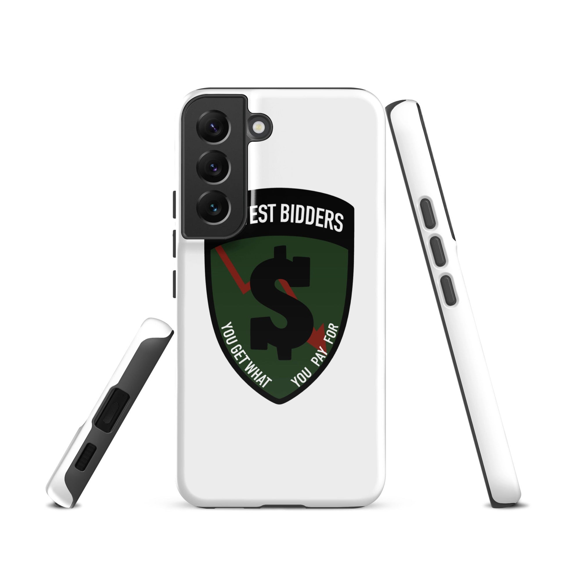 Tough Case for Samsung® | The Lowest Bidders | Shield Logo
