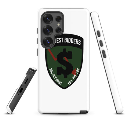 Tough Case for Samsung® | The Lowest Bidders | Shield Logo