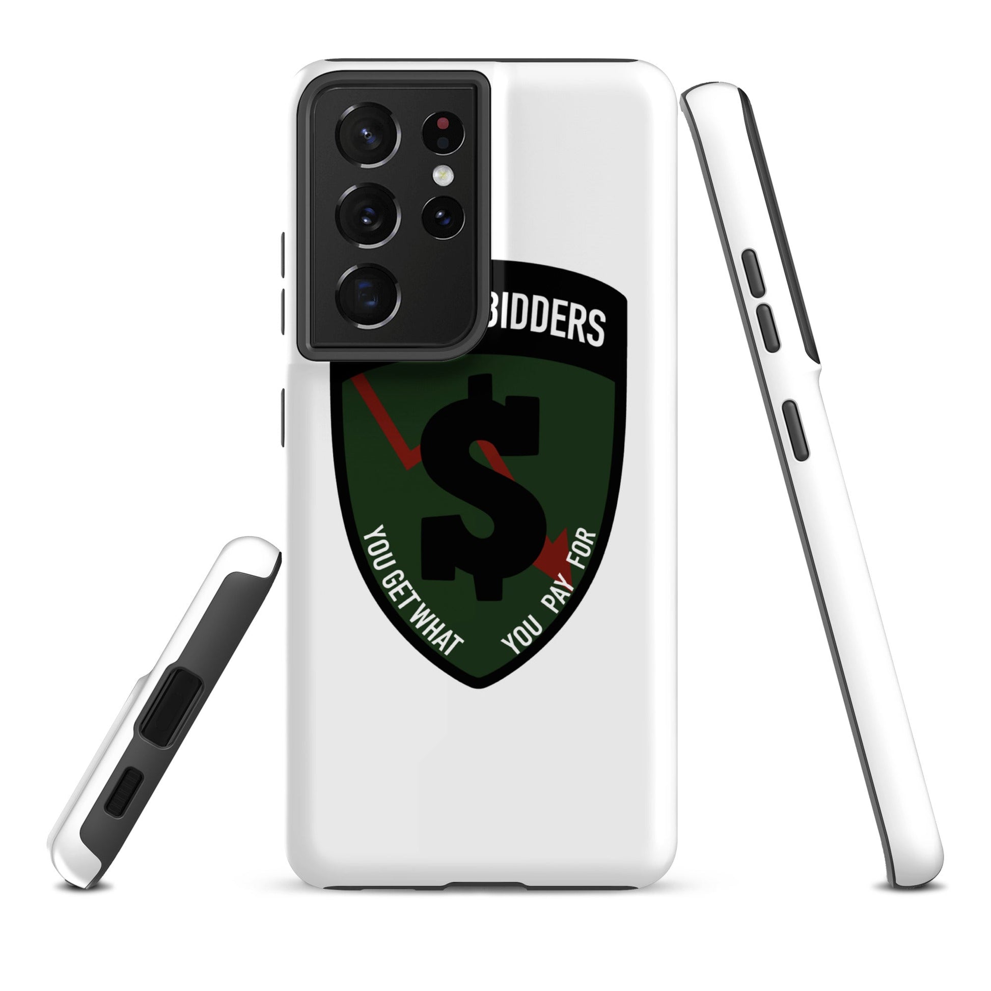 Tough Case for Samsung® | The Lowest Bidders | Shield Logo
