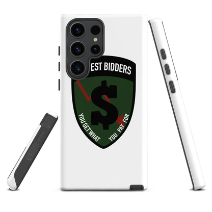Tough Case for Samsung® | The Lowest Bidders | Shield Logo