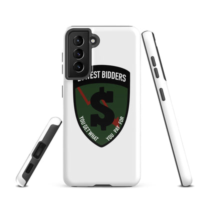 Tough Case for Samsung® | The Lowest Bidders | Shield Logo