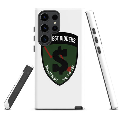 Tough Case for Samsung® | The Lowest Bidders | Shield Logo