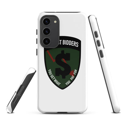 Tough Case for Samsung® | The Lowest Bidders | Shield Logo