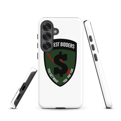 Tough Case for Samsung® | The Lowest Bidders | Shield Logo
