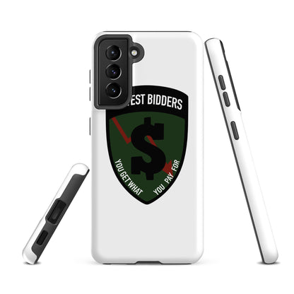 Tough Case for Samsung® | The Lowest Bidders | Shield Logo