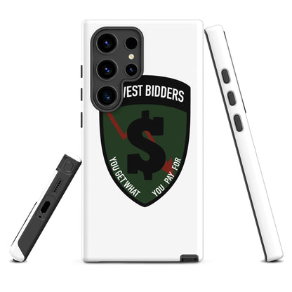 Tough Case for Samsung® | The Lowest Bidders | Shield Logo