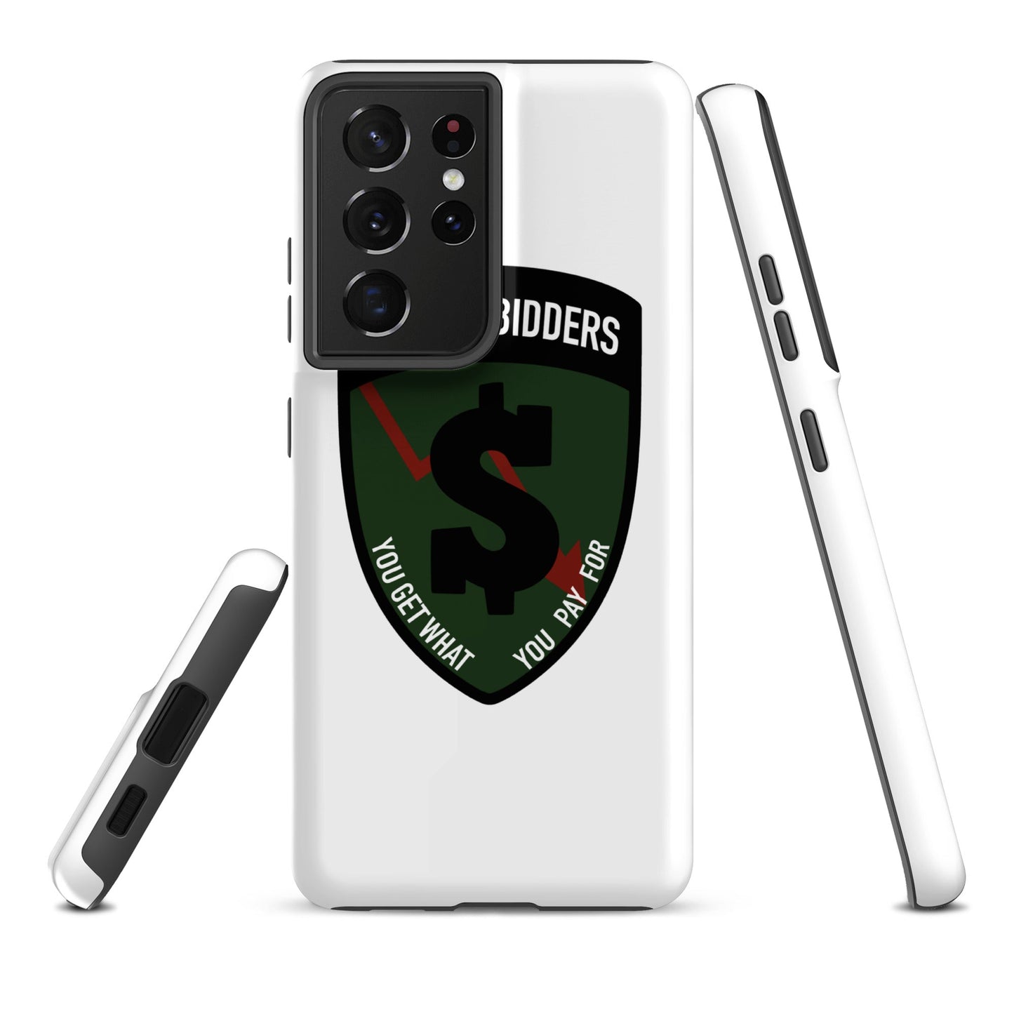 Tough Case for Samsung® | The Lowest Bidders | Shield Logo