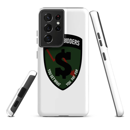 Tough Case for Samsung® | The Lowest Bidders | Shield Logo