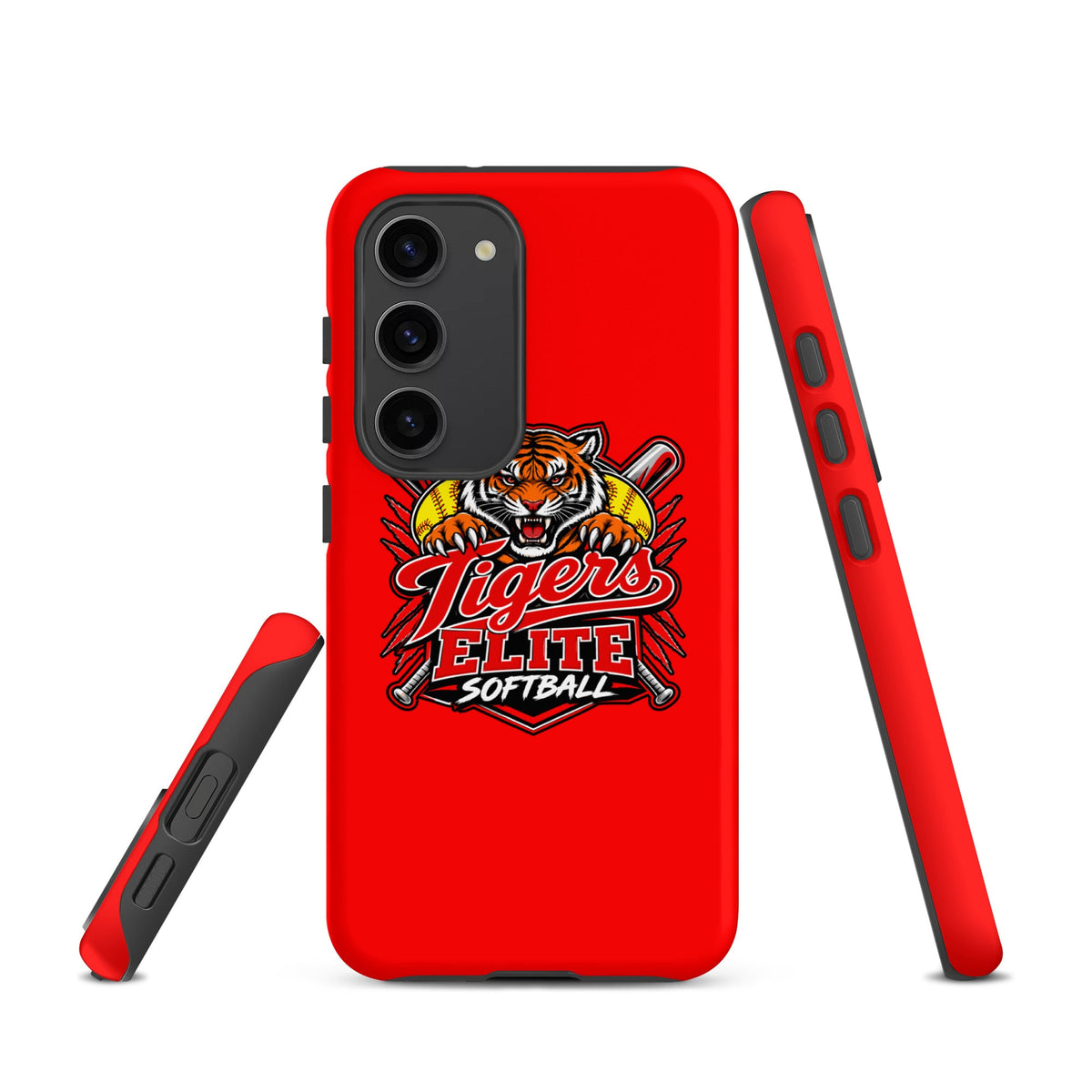 Tough Case for Samsung® | Tigers Elite Softball | Emblem Logo