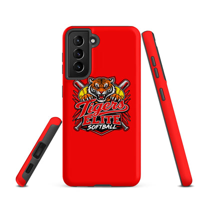 Tough Case for Samsung® | Tigers Elite Softball | Emblem Logo