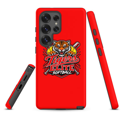 Tough Case for Samsung® | Tigers Elite Softball | Emblem Logo