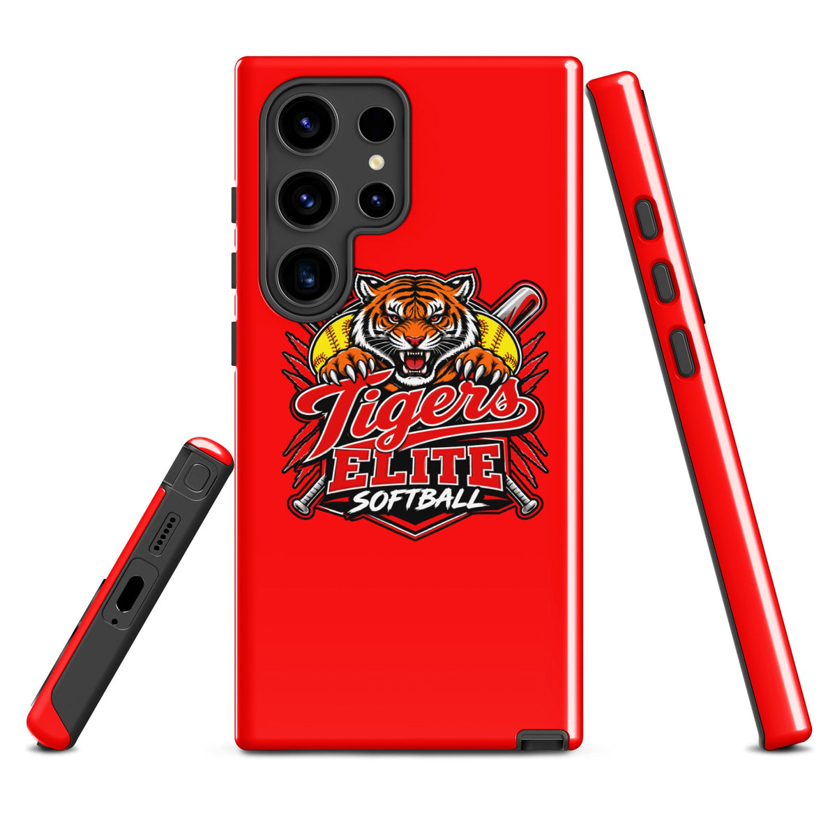 Tough Case for Samsung® | Tigers Elite Softball | Emblem Logo