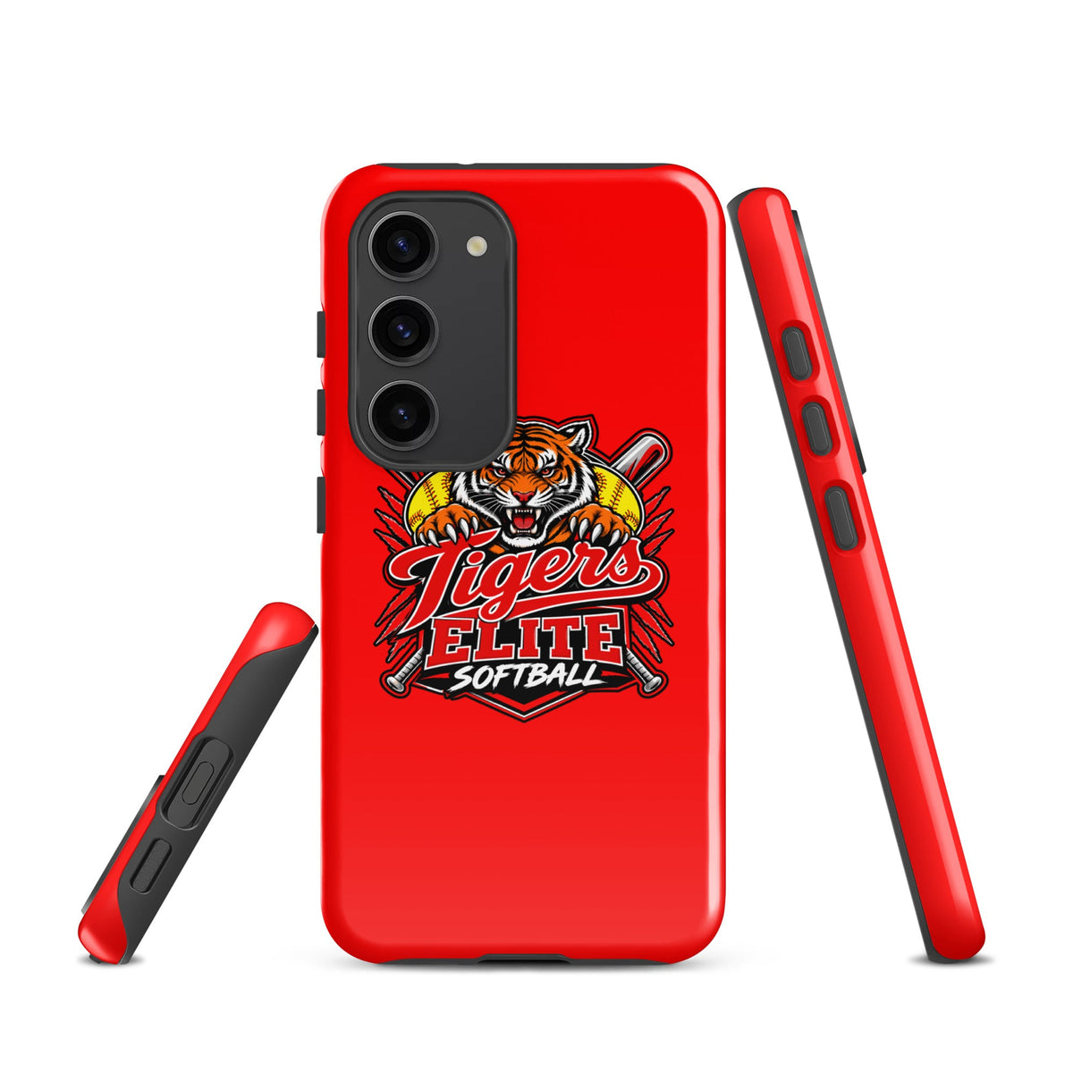 Tough Case for Samsung® | Tigers Elite Softball | Emblem Logo