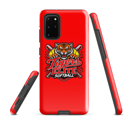 Tough Case for Samsung® | Tigers Elite Softball | Emblem Logo