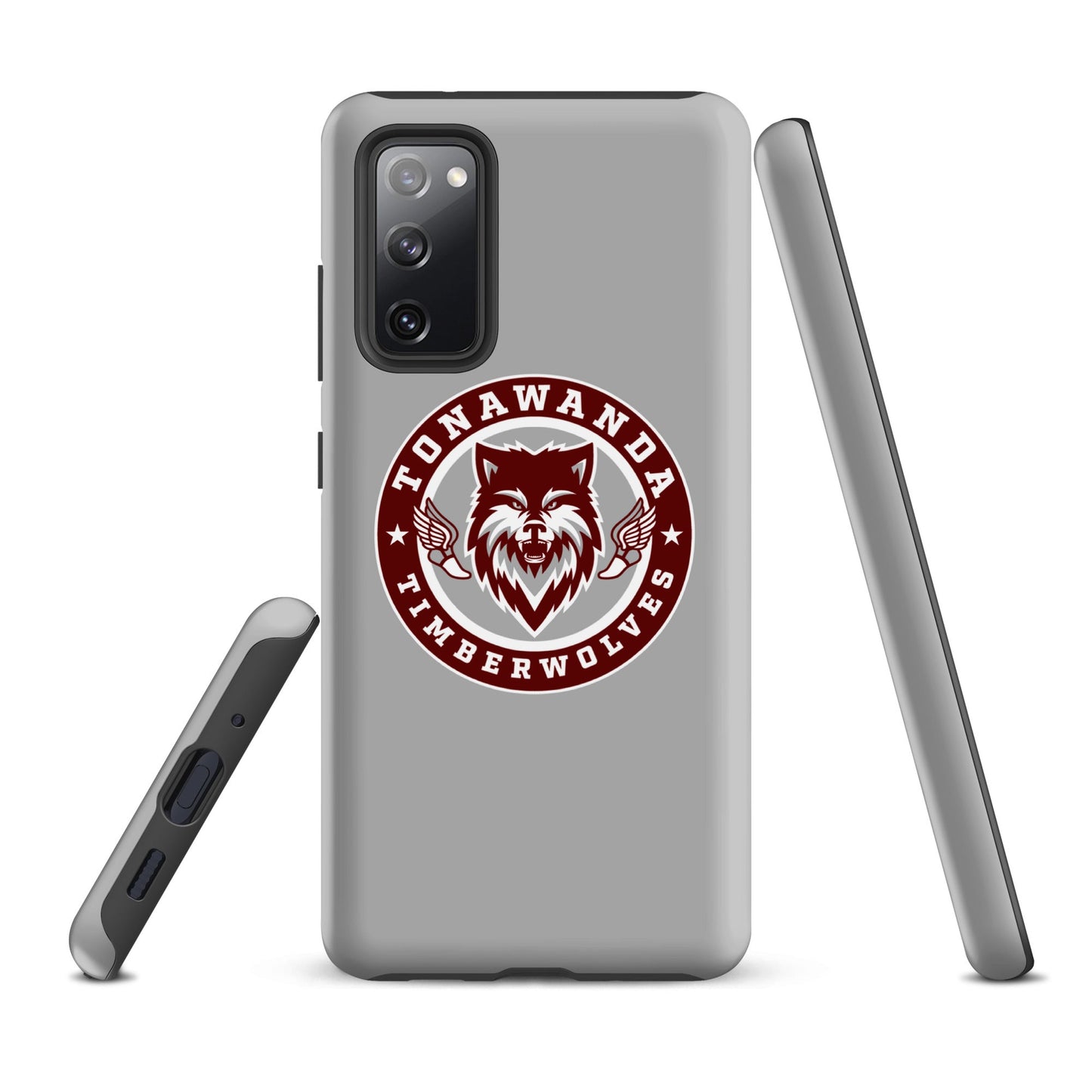 Tough Case for Samsung® | Tonawanda High School Track and Field | Mascot Badge Logo