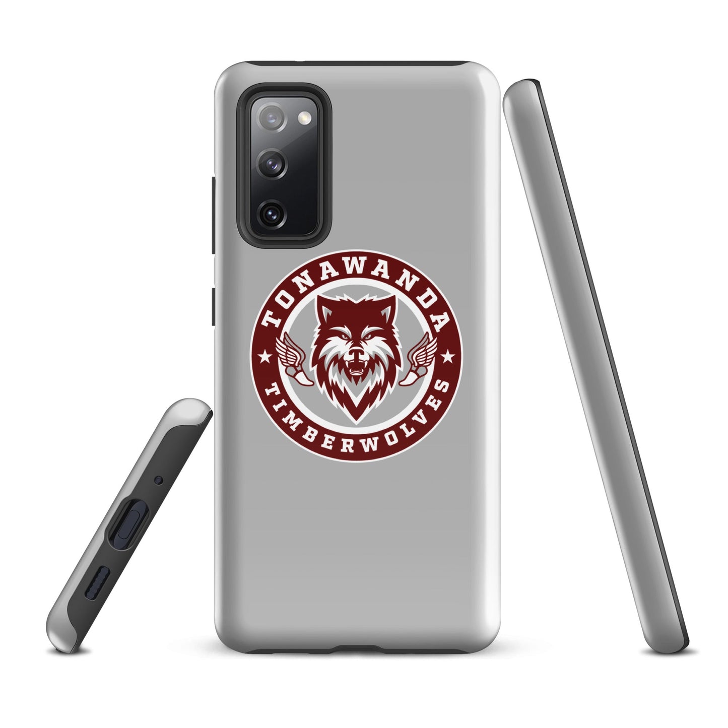 Tough Case for Samsung® | Tonawanda High School Track and Field | Mascot Badge Logo