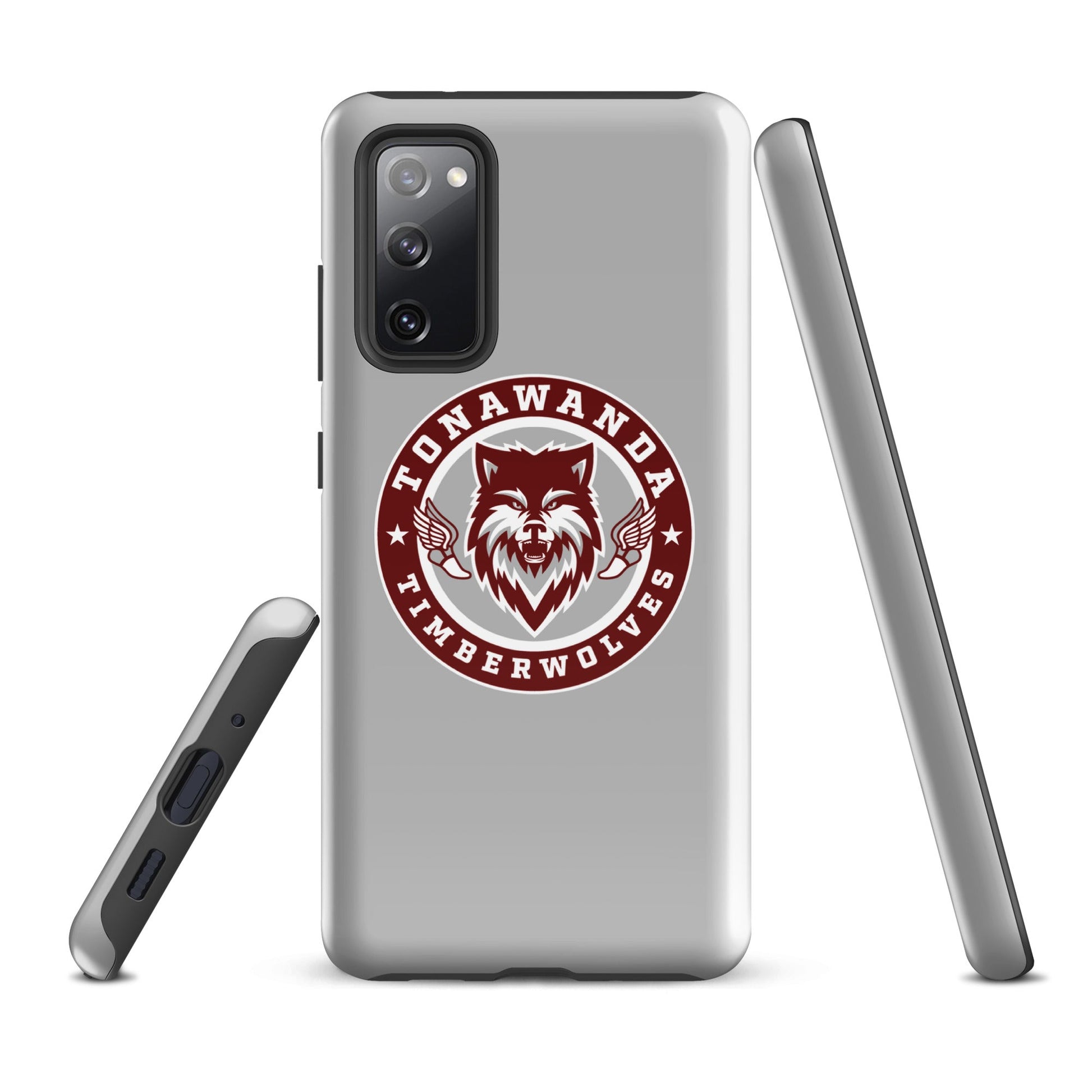 Tough Case for Samsung® | Tonawanda High School Track and Field | Mascot Badge Logo