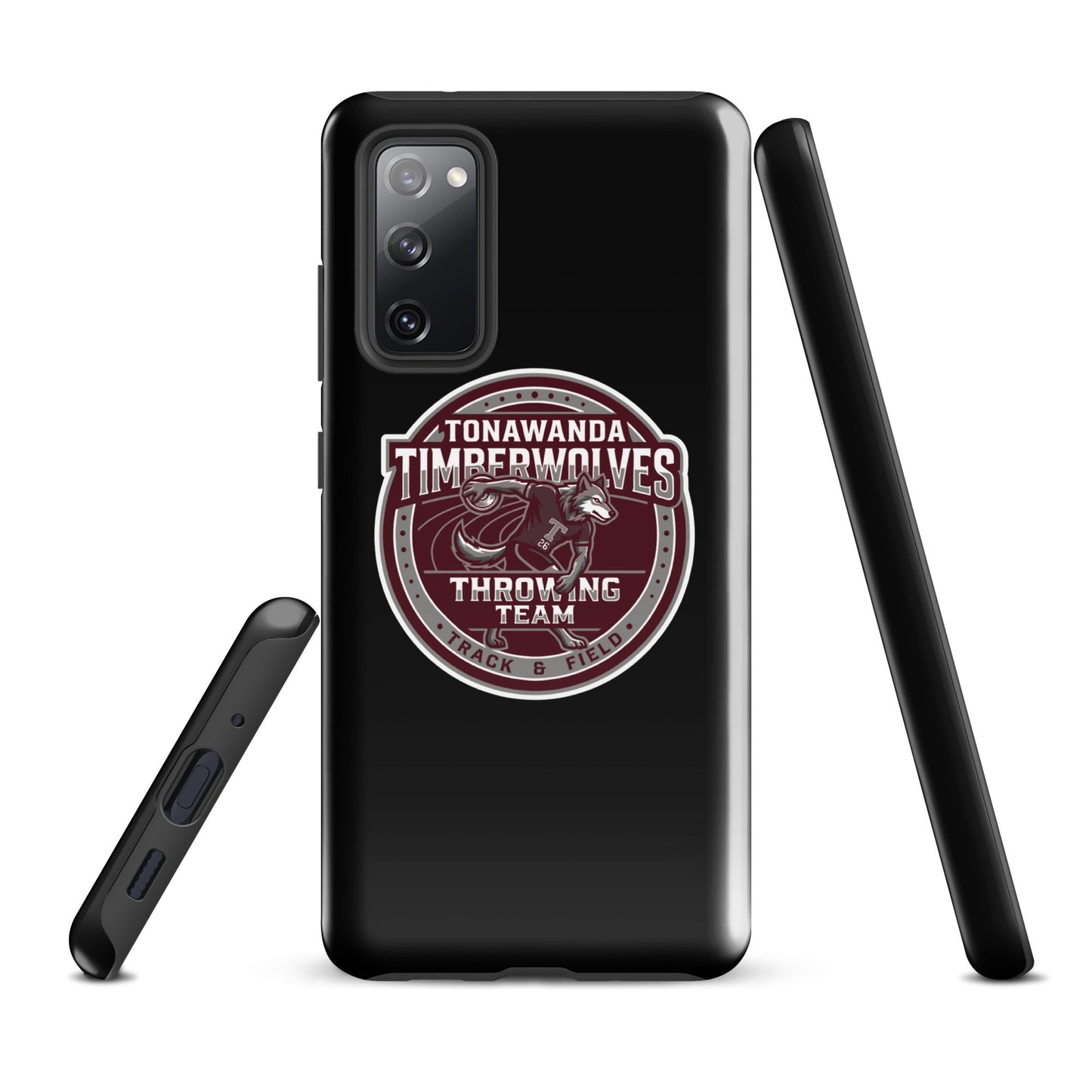 Tough Case for Samsung® | Tonawanda High School Track and Field | Throwing Team Logo