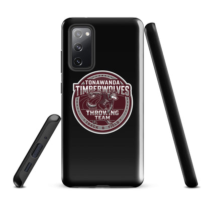 Tough Case for Samsung® | Tonawanda High School Track and Field | Throwing Team Logo