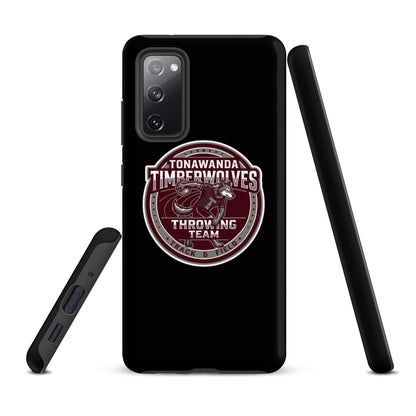 Tough Case for Samsung® | Tonawanda High School Track and Field | Throwing Team Logo