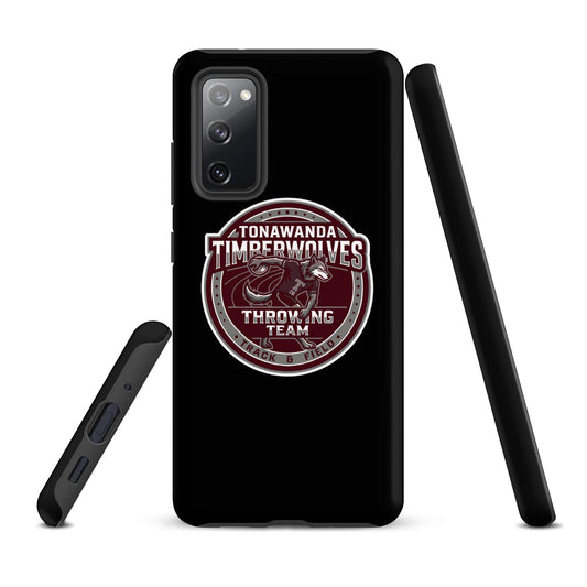 Tough Case for Samsung® | Tonawanda High School Track and Field | Throwing Team Logo