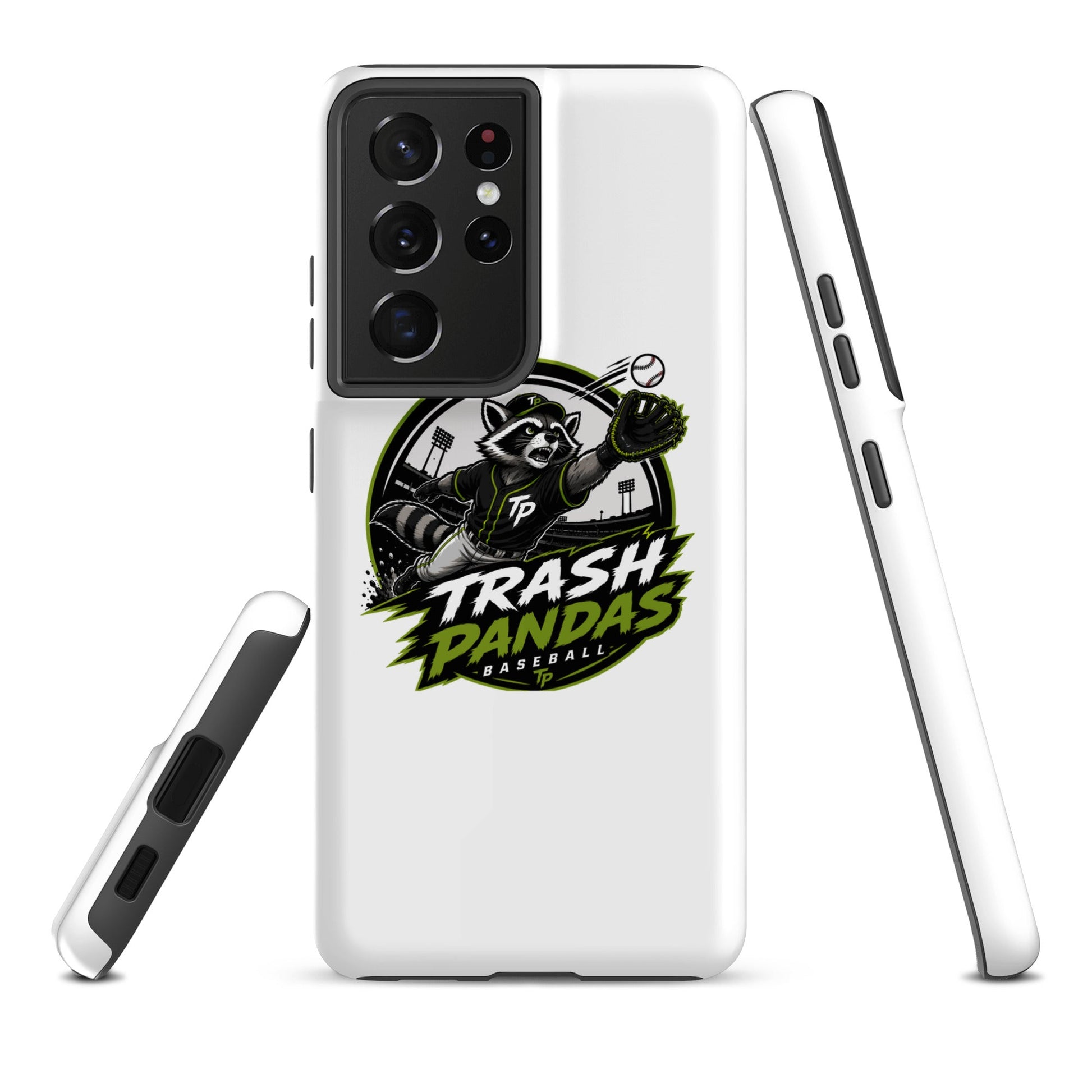 Tough Case for Samsung® | Trash Pandas Baseball Organization | Emblem Logo