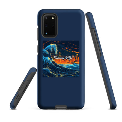 Tough Case for Samsung® | Tsunami Volleyball Club | Glow Tide Athletics Logo