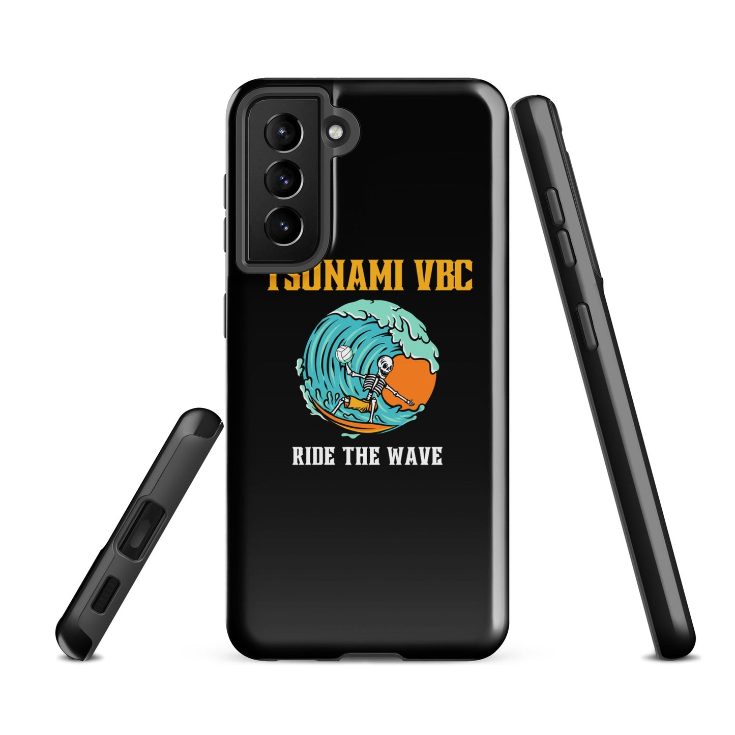 Tough Case for Samsung® | Tsunami Volleyball Club | Surf Wave VBC Logo