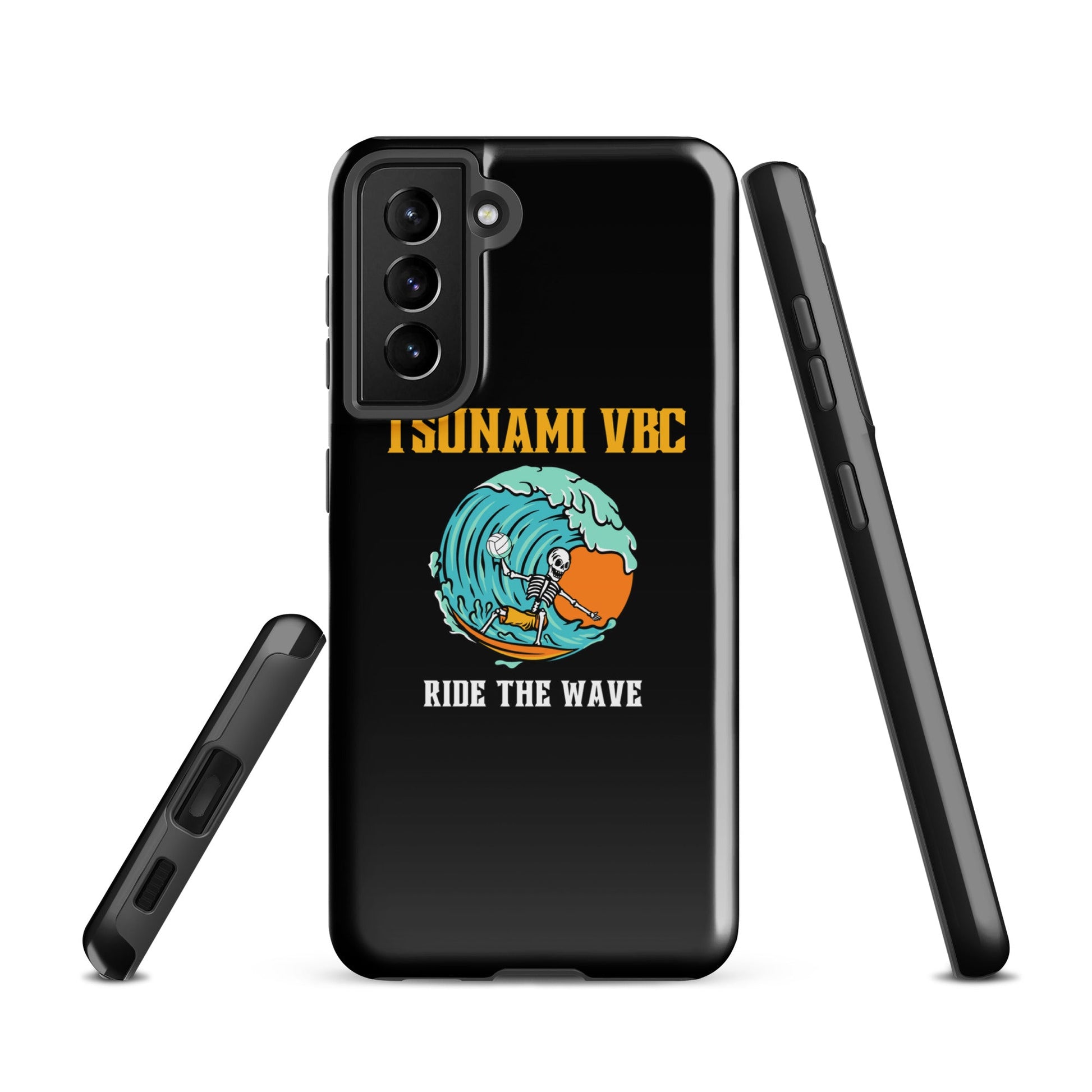 Tough Case for Samsung® | Tsunami Volleyball Club | Surf Wave VBC Logo