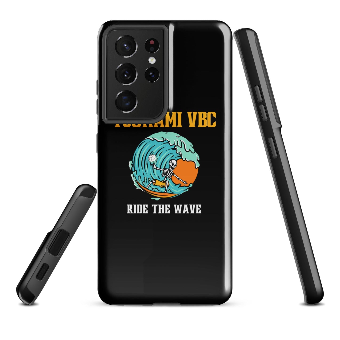 Tough Case for Samsung® | Tsunami Volleyball Club | Surf Wave VBC Logo