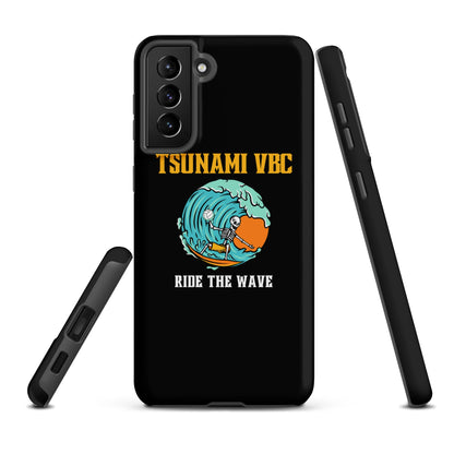 Tough Case for Samsung® | Tsunami Volleyball Club | Surf Wave VBC Logo