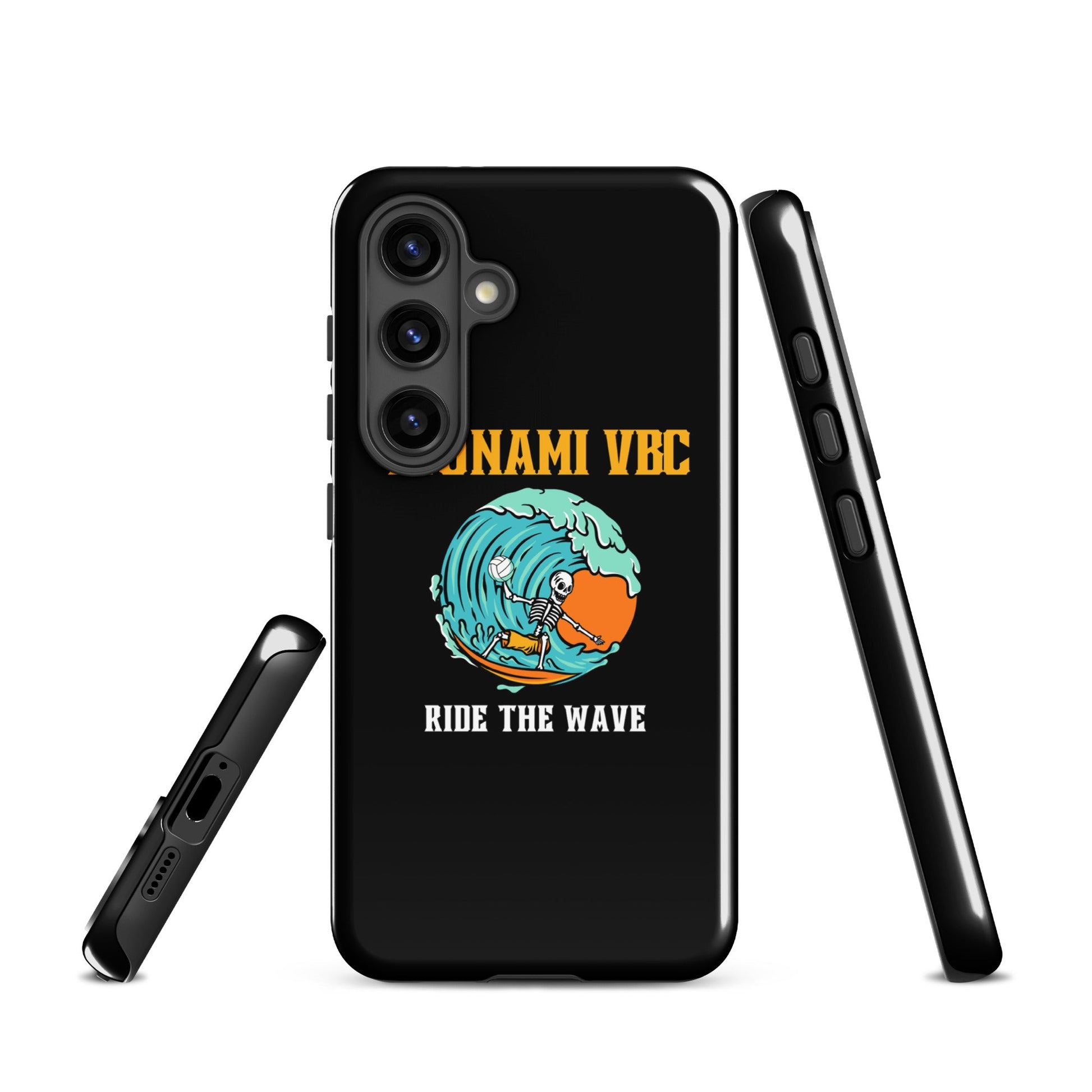 Tough Case for Samsung® | Tsunami Volleyball Club | Surf Wave VBC Logo