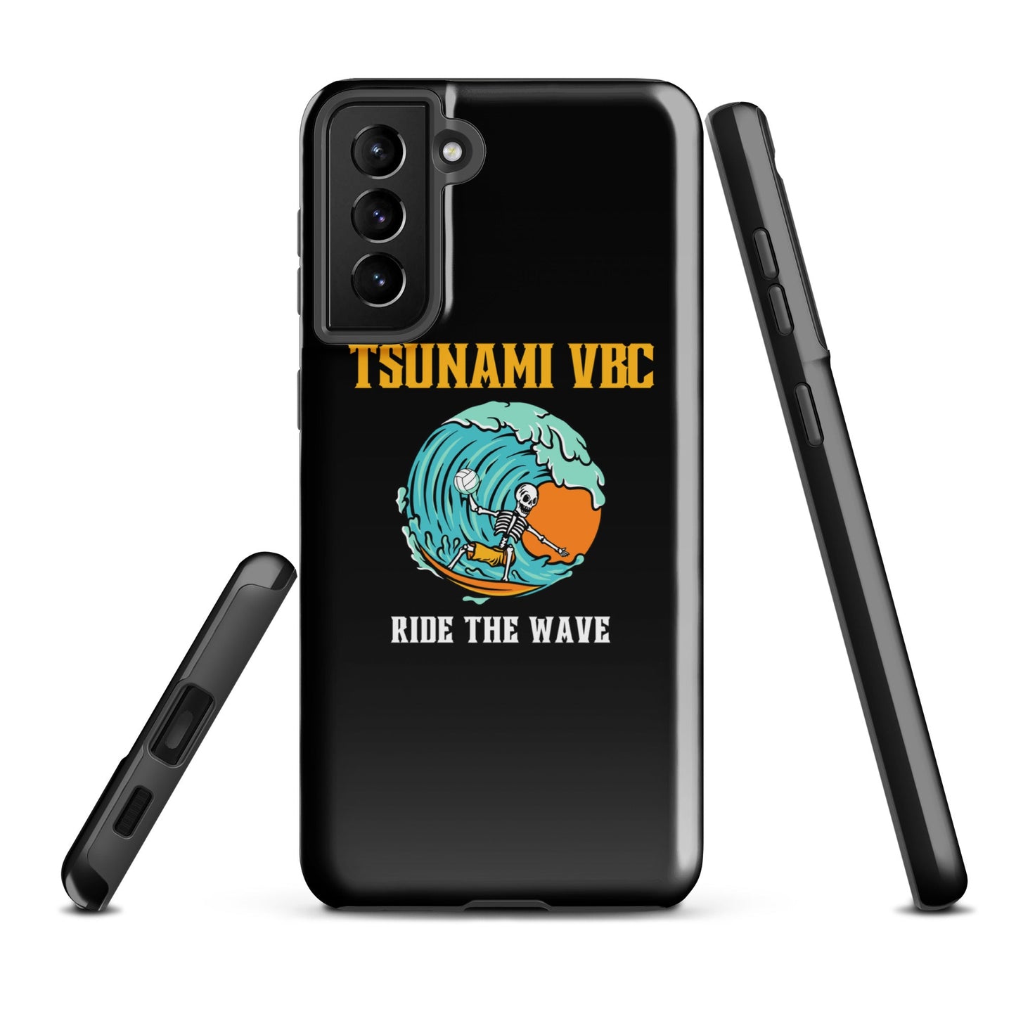 Tough Case for Samsung® | Tsunami Volleyball Club | Surf Wave VBC Logo