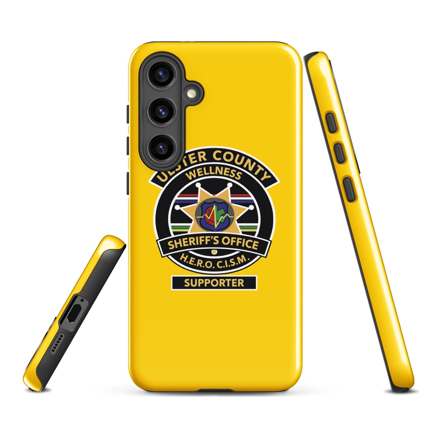 Tough Case for Samsung® | Ulster County Sheriff's Office Wellness Division | Badge Logo