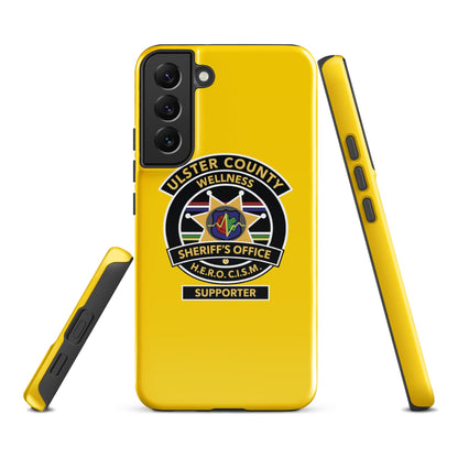 Tough Case for Samsung® | Ulster County Sheriff's Office Wellness Division | Badge Logo