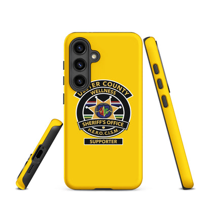 Tough Case for Samsung® | Ulster County Sheriff's Office Wellness Division | Badge Logo