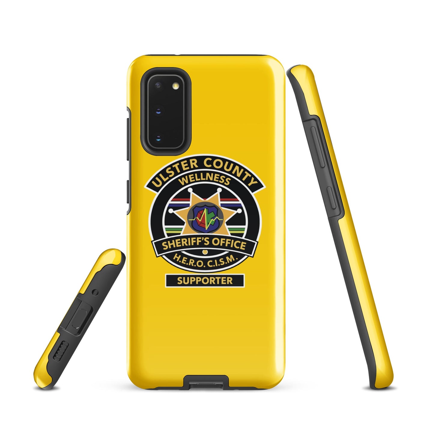 Tough Case for Samsung® | Ulster County Sheriff's Office Wellness Division | Badge Logo